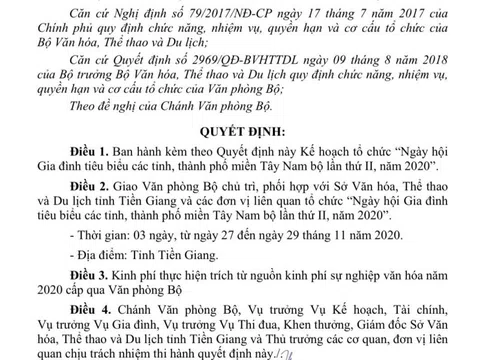 Người dân hào hứng với 'Ngày hội Gia đình tiêu biểu các tỉnh, thành phố miền Tây Nam bộ lần thứ II năm 2020'