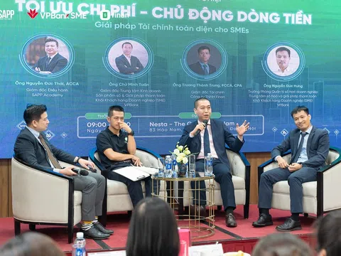 Giải bài toán tối ưu chi phí, chủ động dòng tiền cho doanh nghiệp vừa và nhỏ